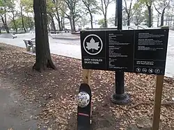 New Signage Andy Kessler Skatepark