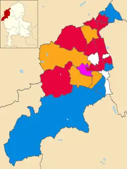 2003 results map