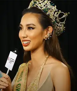Miss Grand International 2021 Nguyễn Thúc Thùy Tiên &nbsp;Vietnam