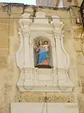 Niche of the Madonna of Mount Carmel