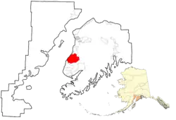 Location in Kenai Peninsula Borough, Alaska