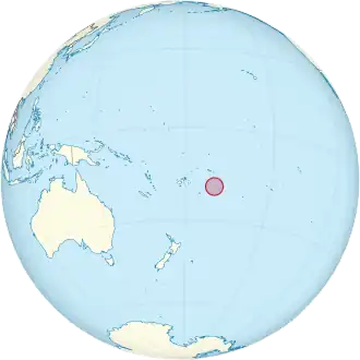Location of Niue