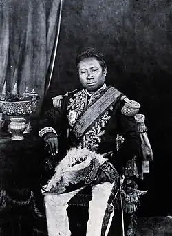 King Norodom aged 69–70