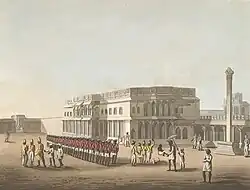 North Entrance Of Tippoo's Palace at Bangalore, by James Hunter (d.1792)