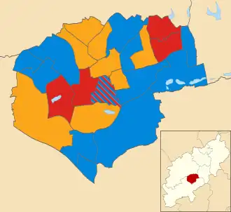 2003 results map