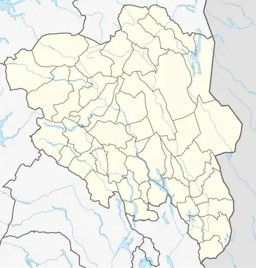 Slemsrud is located in Innlandet