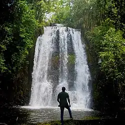 Base of Ntumbachushi Falls