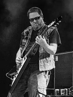 John Conelly live with Nuclear Assault at Eindhoven Metal Meeting, 2015