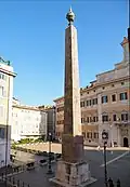 Square with the obelisk