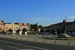 Market Square (Rynek) in Oborniki