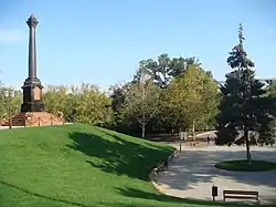The Alexander Column in Schevchenko Park