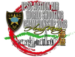 Logo of the 2018 IPSC Action Air World Shoot
