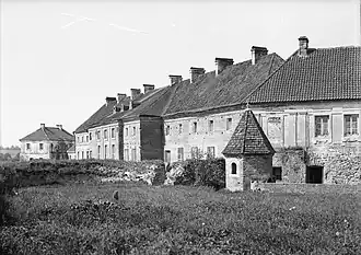 The palace seen from the ramparts