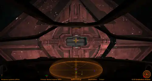 Dangerous HUD (Orange Variant) OXP and Stations for Extra Planets OXP