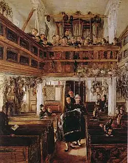 Infant Baptism in the Church Chapel