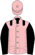 Pink, black epaulets and sleeves