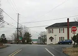 Center of Upper Lawn