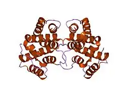 1mhq: Crystal Structure Of Human GGA2 VHS Domain
