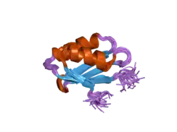 1yju: Solution structure of the apo form of the sixth soluble domain of Menkes protein