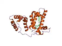1ysx: Solution structure of domain 3 from human serum albumin complexed to an anti-apoptotic ligand directed against Bcl-xL and Bcl-2