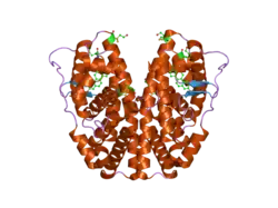 2b1z: Human estrogen receptor alpha ligand-binding domain in complex with 17methyl-17alpha-dihydroequilenin and a glucoc interacting protein 1 NR box II peptide