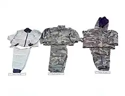 Advanced Clothing System (ACS), consisting of CVU, ACU, and ASG