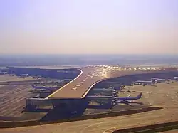 Beijing Capital International Airport Terminal 3 building view
