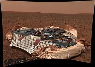 MER-A Spirit rover lander