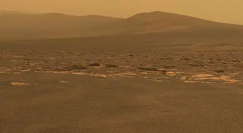 West Rim of Endeavour Crater