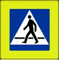 D-6 "pedestrian crossing" (other version)