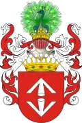 Coat of Arms of Counts Wołłowicz (Gajl/Siebmacher)