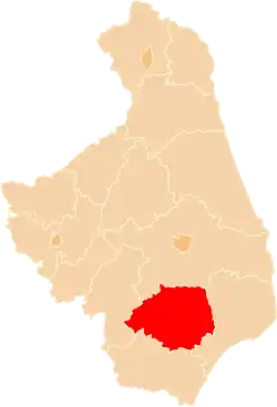 Bielsk County in Podlaskie Voivodeship