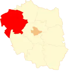 Location of Gmina Tuliszków