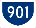 Highway 901 marker