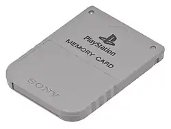 PlayStation 128&nbsp;KiB memory card
