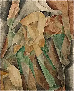 Pablo Picasso, 1909, Harlequin (L'arlequin)