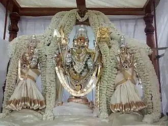 White Saathi - Symbolizing Brahma
