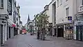 Pedestrian zone in Paderborn city center