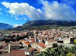 A view of Piana degli Albanesi