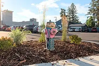 "Cyclist", Barlow Avenue and Vaughan Street