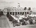 View of Palace and Plaza de Armas in 1898
