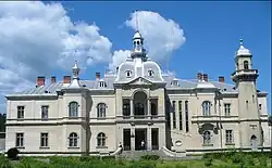 The Ghica Chateau at Comănești estate, Romania.
