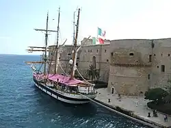 Parinuro near Castello Aragonese Taranto