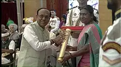 Ritwik Sanyal Receiving Padmashri Award 2023