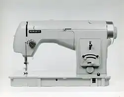 Borletti&nbsp;[it] Model 1102 "Super-automatic" sewing machine by Marco Zanuso (1956 award)[33]