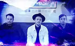 Nick Aranda, JT Daly and Chad Howat in 2015