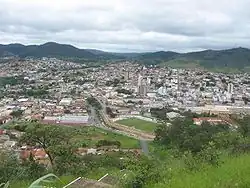 Aerial view of Pará de Minas