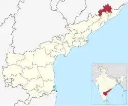 Parvathipuram Manyam district in Andhra Pradesh