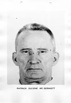 Patrick Eugene McDermott FBI Mos Wanted Poster
