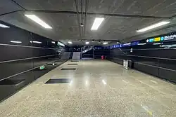 Line 8 paid connecting passage